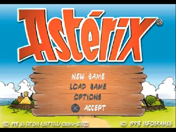 Asterix (EU) screen shot title